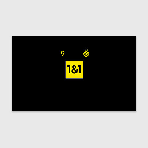 Бумага для упаковки Haaland 9 - Borussia Dortmund / 3D-принт – фото 1