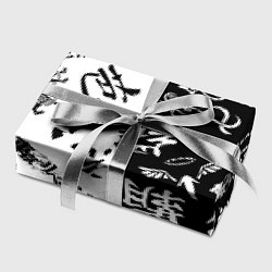 Бумага для упаковки Tokyo Revengers Black & White, цвет: 3D-принт — фото 2