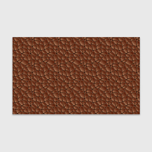 Бумага для упаковки Шоколадная Текстура / 3D-принт – фото 1