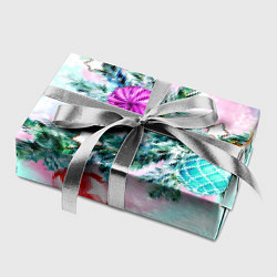 Бумага для упаковки Новогодние украшения Елочка, цвет: 3D-принт — фото 2
