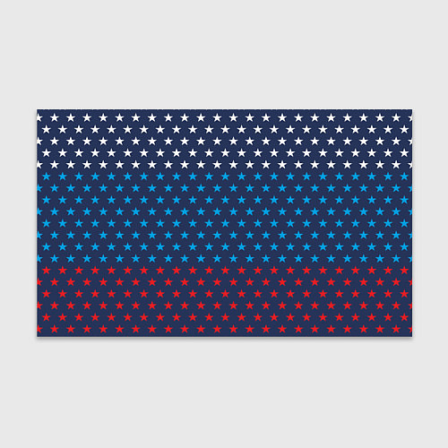 Бумага для упаковки Флаг в звездах / 3D-принт – фото 1