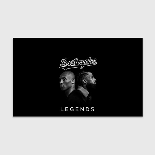 Бумага для упаковки Los Angeles Legends Легенды Лос-Анджлелеса / 3D-принт – фото 1