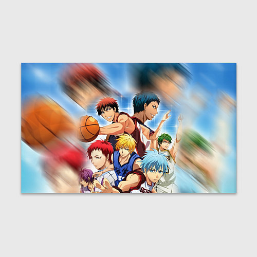 Бумага для упаковки KUROKO BASKETBALL КОМАНДА / 3D-принт – фото 1