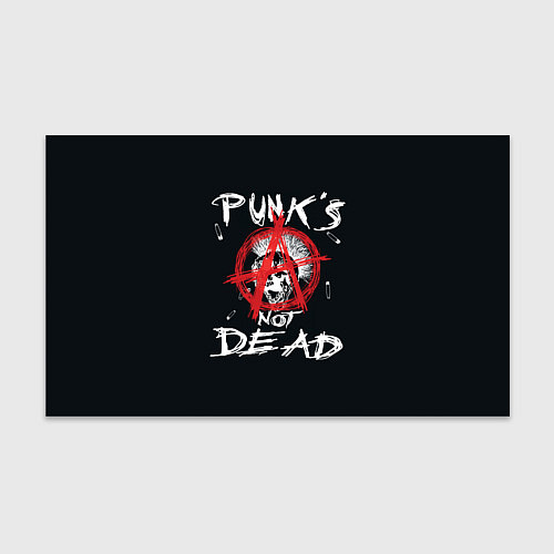 Бумага для упаковки Punks Not Dead Анархия / 3D-принт – фото 1