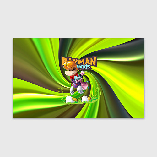 Бумага для упаковки Уставший Rayman Legends / 3D-принт – фото 1