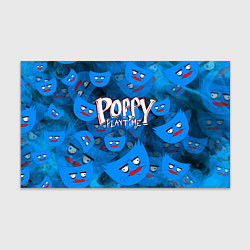 Бумага для упаковки Poppy Playtime Pattern background