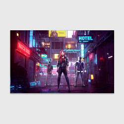 Бумага для упаковки Cyberpunk 2077 Vi Ви, цвет: 3D-принт