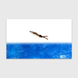 Бумага для упаковки Спортивное плавание Aqua sport, цвет: 3D-принт