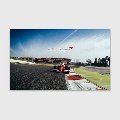 Бумага для упаковки McLaren F1 Racing Team / 3D-принт – фото 1