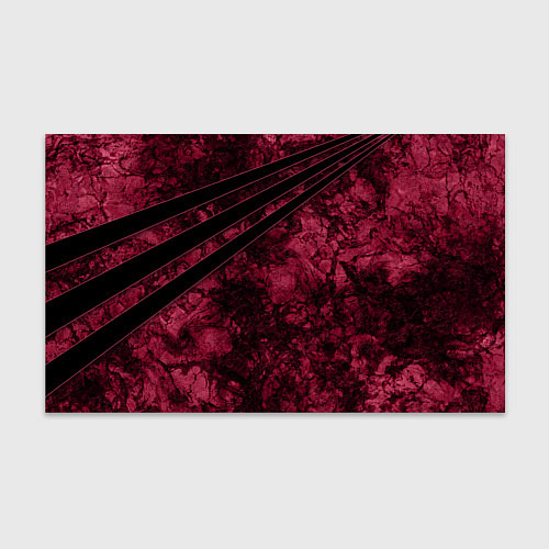 Бумага для упаковки Мраморный бордовый текстурированный узор / 3D-принт – фото 1