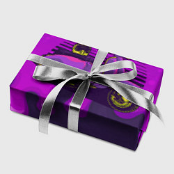 Бумага для упаковки Фиолетовый мопед, цвет: 3D-принт — фото 2
