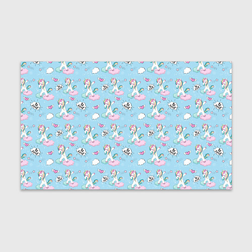 Бумага для упаковки Dab Единороги / 3D-принт – фото 1