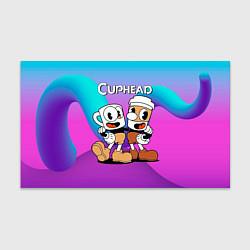 Бумага для упаковки Кружечки Cuphead, цвет: 3D-принт