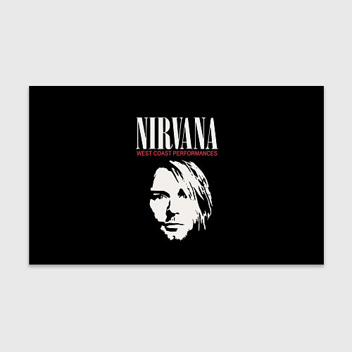 Бумага для упаковки NIRVANA Kurt Cobain / 3D-принт – фото 1