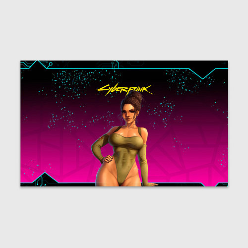 Бумага для упаковки Sexy сyberpunk Panam 18 / 3D-принт – фото 1