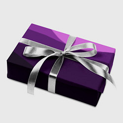 Бумага для упаковки Фиолетовый градиент горы абстракция, цвет: 3D-принт — фото 2