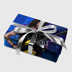 Бумага для упаковки Гитарист Johnny cyberpunk2077, цвет: 3D-принт — фото 2