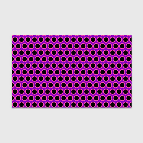Бумага для упаковки Розовые круги / 3D-принт – фото 1