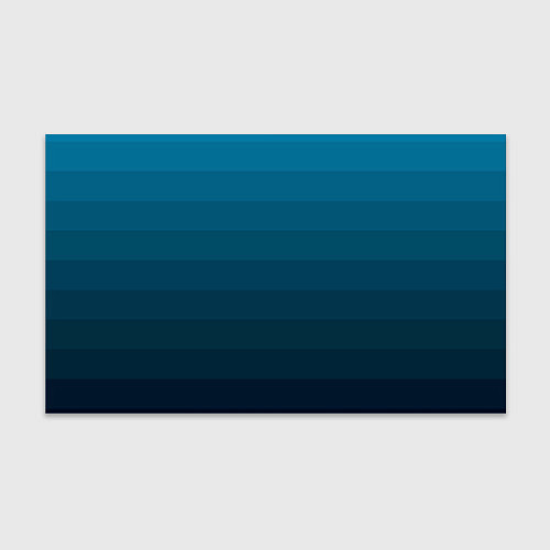 Бумага для упаковки Blue stripes gradient / 3D-принт – фото 1