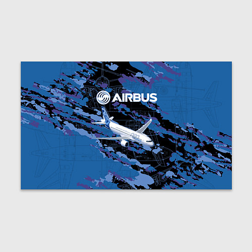 Бумага для упаковки Airbus A320 Аэробус / 3D-принт – фото 1