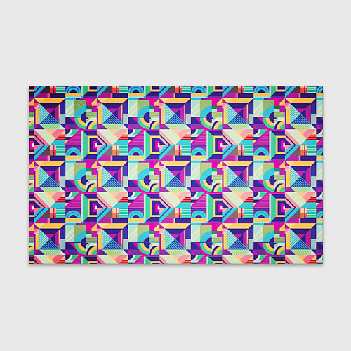 Бумага для упаковки Геометрия абстрактный паттерн / 3D-принт – фото 1