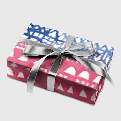 Бумага для упаковки Абстракция Город Эдварда Мунка, цвет: 3D-принт — фото 2