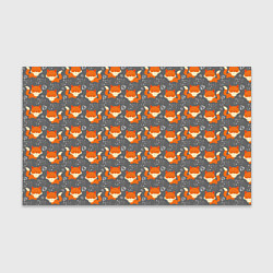 Бумага для упаковки Веселые лисички, цвет: 3D-принт