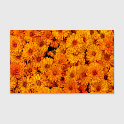 Бумага для упаковки Фон из желтых цветов, цвет: 3D-принт