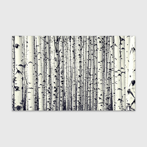 Бумага для упаковки Русские берёзки - роща / 3D-принт – фото 1