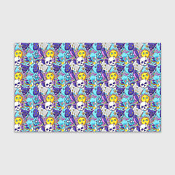 Бумага для упаковки Череп и солнце, цвет: 3D-принт