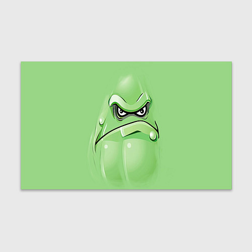 Бумага для упаковки Plants vs Zombies Кабачок / 3D-принт – фото 1