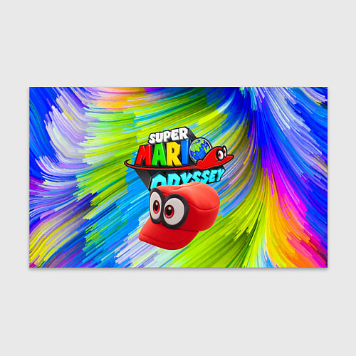 Бумага для упаковки Super Mario Odyssey - Nintendo - Бейсболка / 3D-принт – фото 1