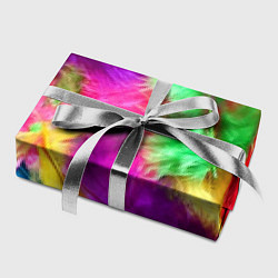 Бумага для упаковки Яркие разноцветные перья, цвет: 3D-принт — фото 2