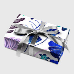Бумага для упаковки Графичная растительная композиция, цвет: 3D-принт — фото 2