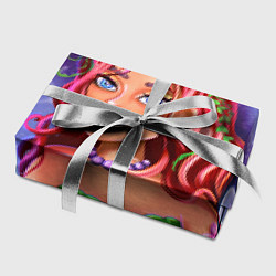 Бумага для упаковки Милая русалочка, цвет: 3D-принт — фото 2