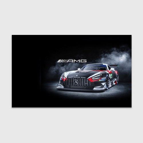 Бумага для упаковки Mercedes AMG - racing team - motorsport / 3D-принт – фото 1