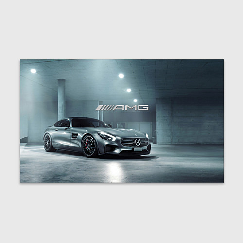Бумага для упаковки Mercedes AMG - Motorsport / 3D-принт – фото 1