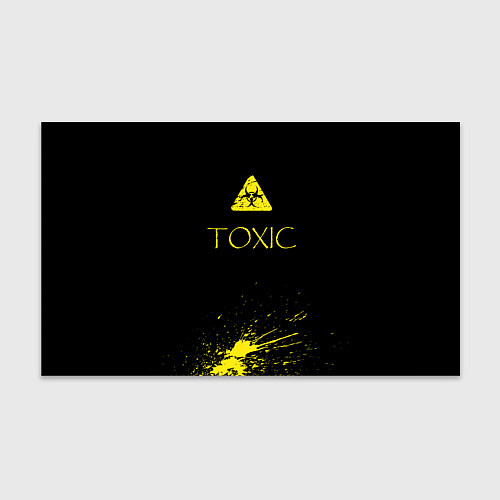 Бумага для упаковки TOXIC - Биологическая опасность / 3D-принт – фото 1