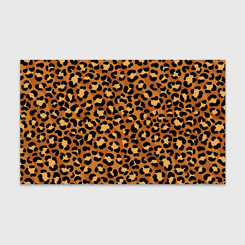 Бумага для упаковки Леопардовый цвет / 3D-принт – фото 1