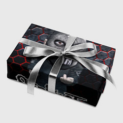 Бумага для упаковки Slipknot dark black, цвет: 3D-принт — фото 2