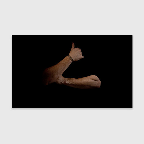 Бумага для упаковки Руки в темноте / 3D-принт – фото 1