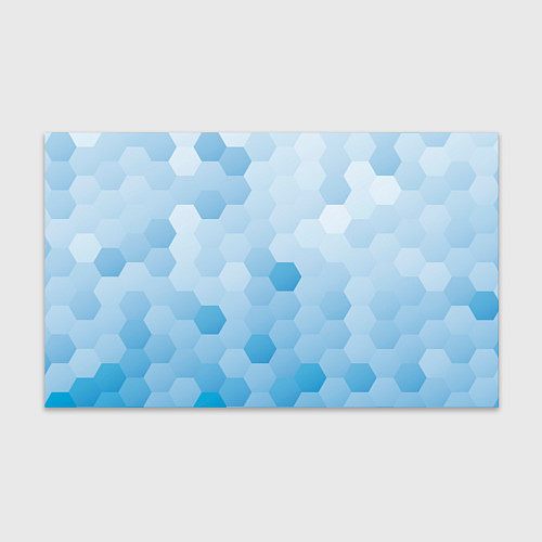 Бумага для упаковки Светло-синяя текстура-паттерн / 3D-принт – фото 1