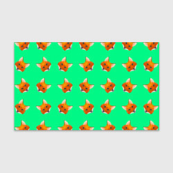 Бумага для упаковки Эстетика Полигональные лисы, цвет: 3D-принт