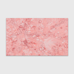 Бумага для упаковки Розовые волны, цвет: 3D-принт