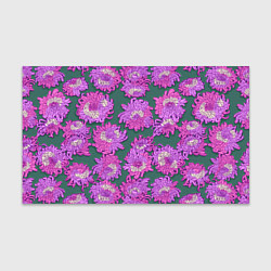 Бумага для упаковки Яркие хризантемы, цвет: 3D-принт