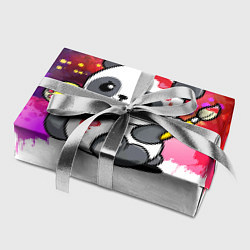 Бумага для упаковки Милый пандёныш - великий художник, цвет: 3D-принт — фото 2
