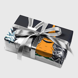 Бумага для упаковки Заяц и морковка, цвет: 3D-принт — фото 2