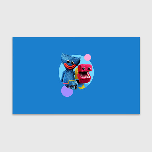 Бумага для упаковки Poppy Playtime Хагги Вагги и Бокси Бу / 3D-принт – фото 1