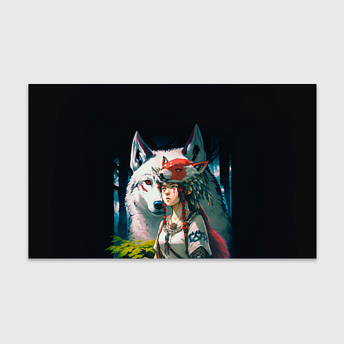 Бумага для упаковки Princess Mononoke by Studio Ghibli / 3D-принт – фото 1