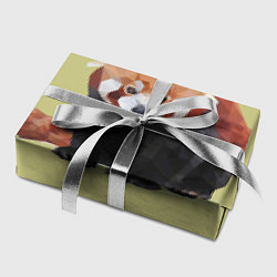 Бумага для упаковки Полигональная панда, цвет: 3D-принт — фото 2
